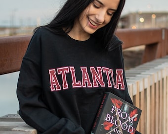 Atlantia From Blood and Ash Jennifer L. Armentrout Licensed Merchandise Atlantian Crewneck Sweatshirt Poppy Hawke Casteel Kieran