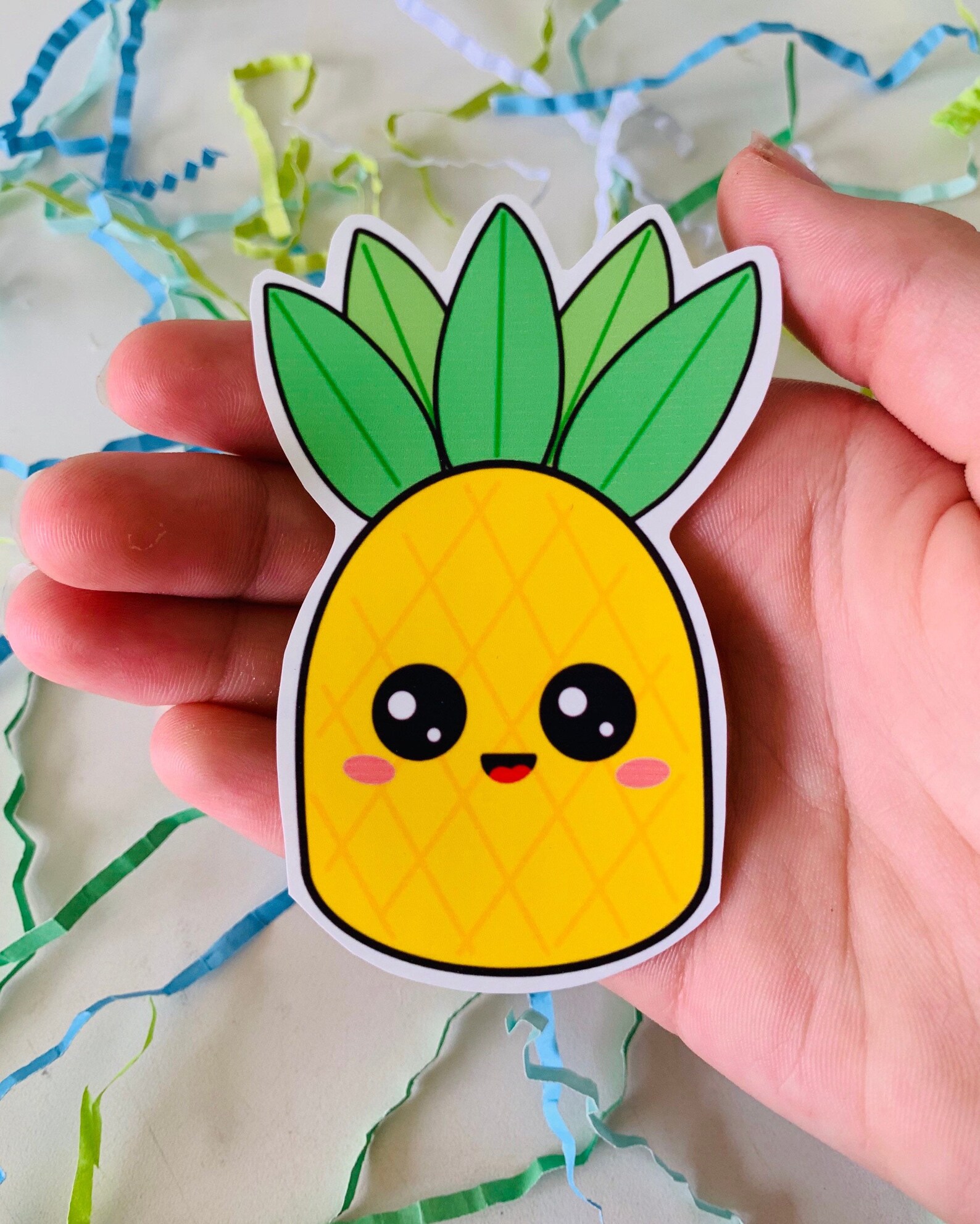 Vinyl stickerkawaii stickerscute Hawaii themed sticker Etsy