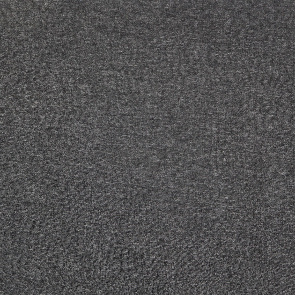 Plain Sweatshirting Fabric in Dark Grey Etsy