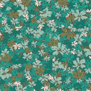 100% Cotton Seasons Frost - Green designed by Amy Sinibaldi
