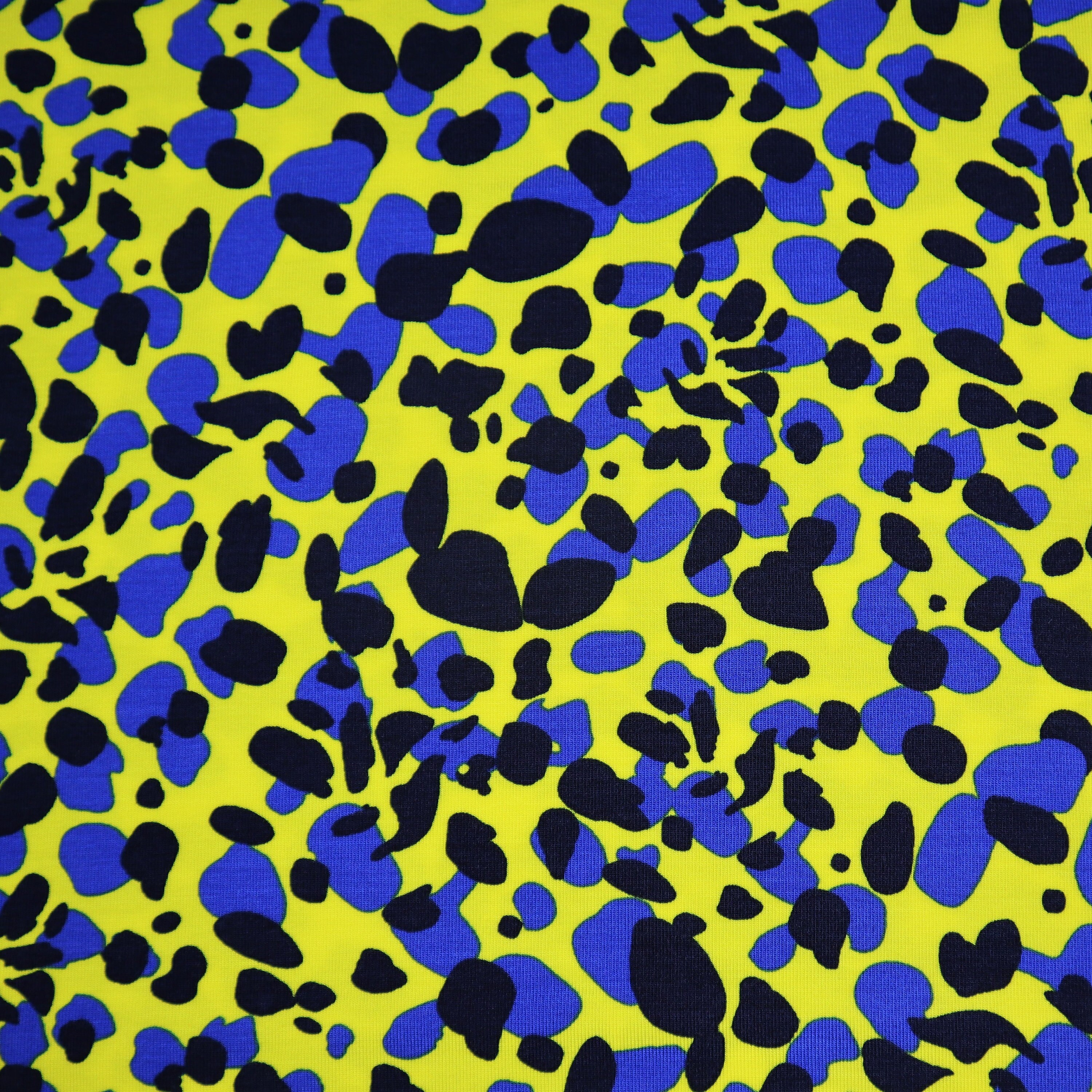 Yellow Bold Spot Jersey Spotty Jersey Fabric Jersey Fabric Jewelry