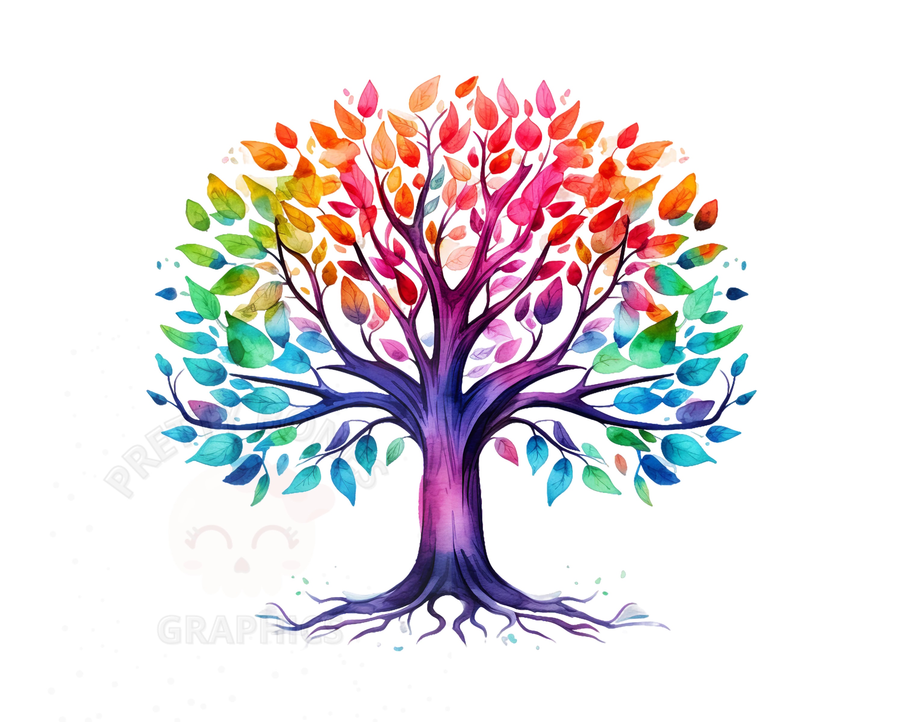 Tree Of Life Clipart Bundle 5 PNG Instant Download Files Etsy Il Fullxfull.5131576050 Qiop