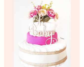 Windeltorte Babygeschenk Baby Pampers Etsy