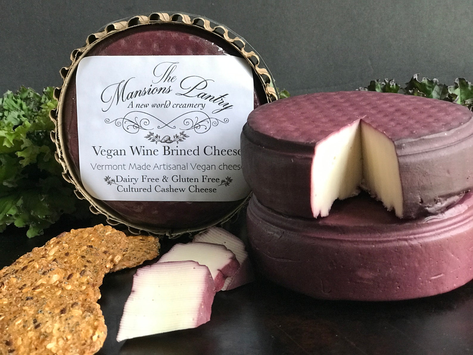 Vegan Cheese Wine Brined Gifts for Vegans Non Dairy Etsy