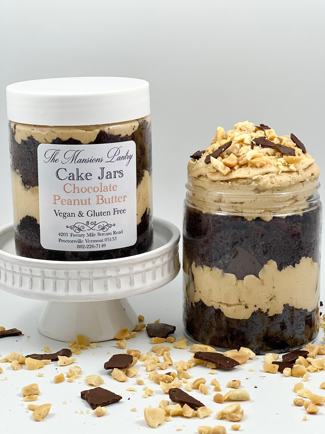 Cupcake in a Jar Vegan Gluten Free, Vegan Gluten Free Cake, Vegan