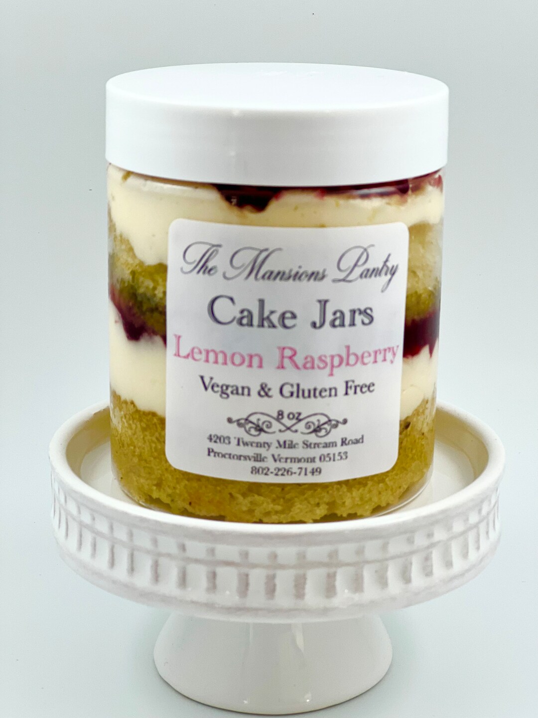 Cupcake in a Jar Vegan Gluten Free, Vegan Gluten Free Cake, Vegan