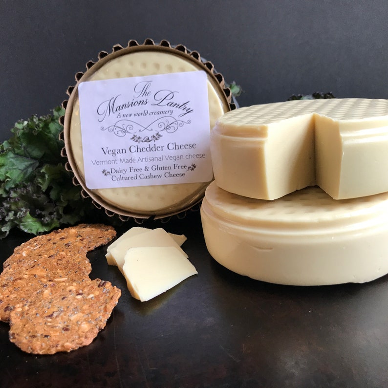 Vermont Vegan Cheddar Non Dairy Cheese Cashew Cheese Plant | Etsy