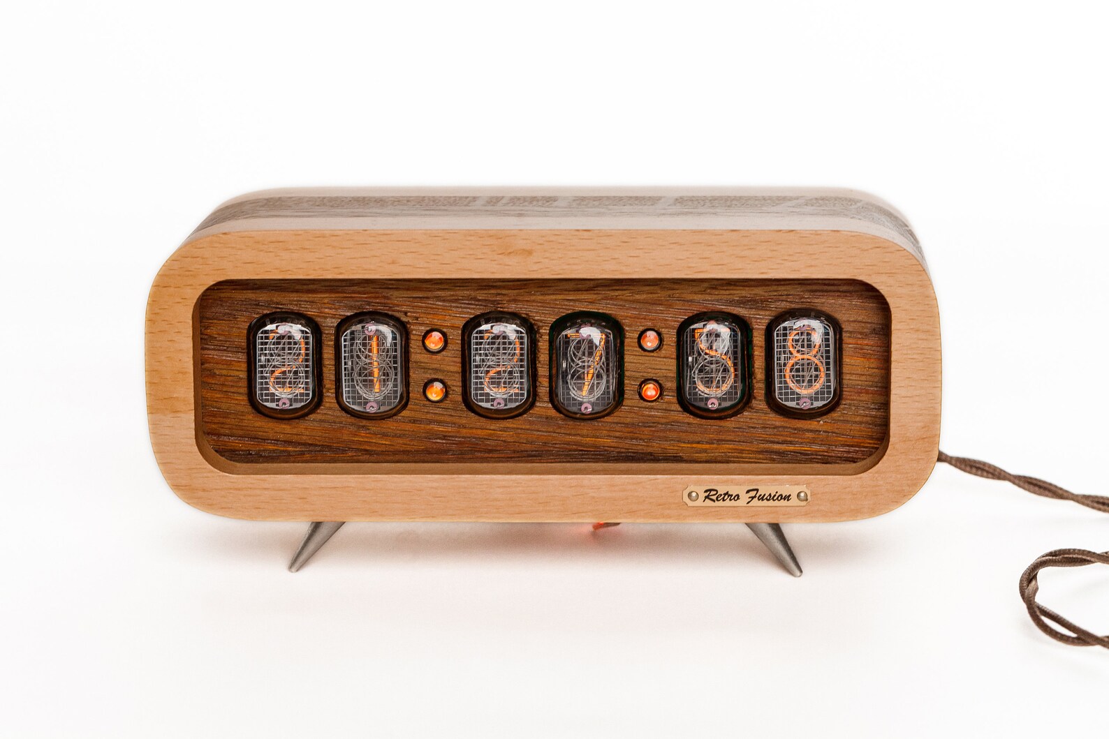 Nixie tube alarm clock. Exclusive gift. Clock on neon Etsy