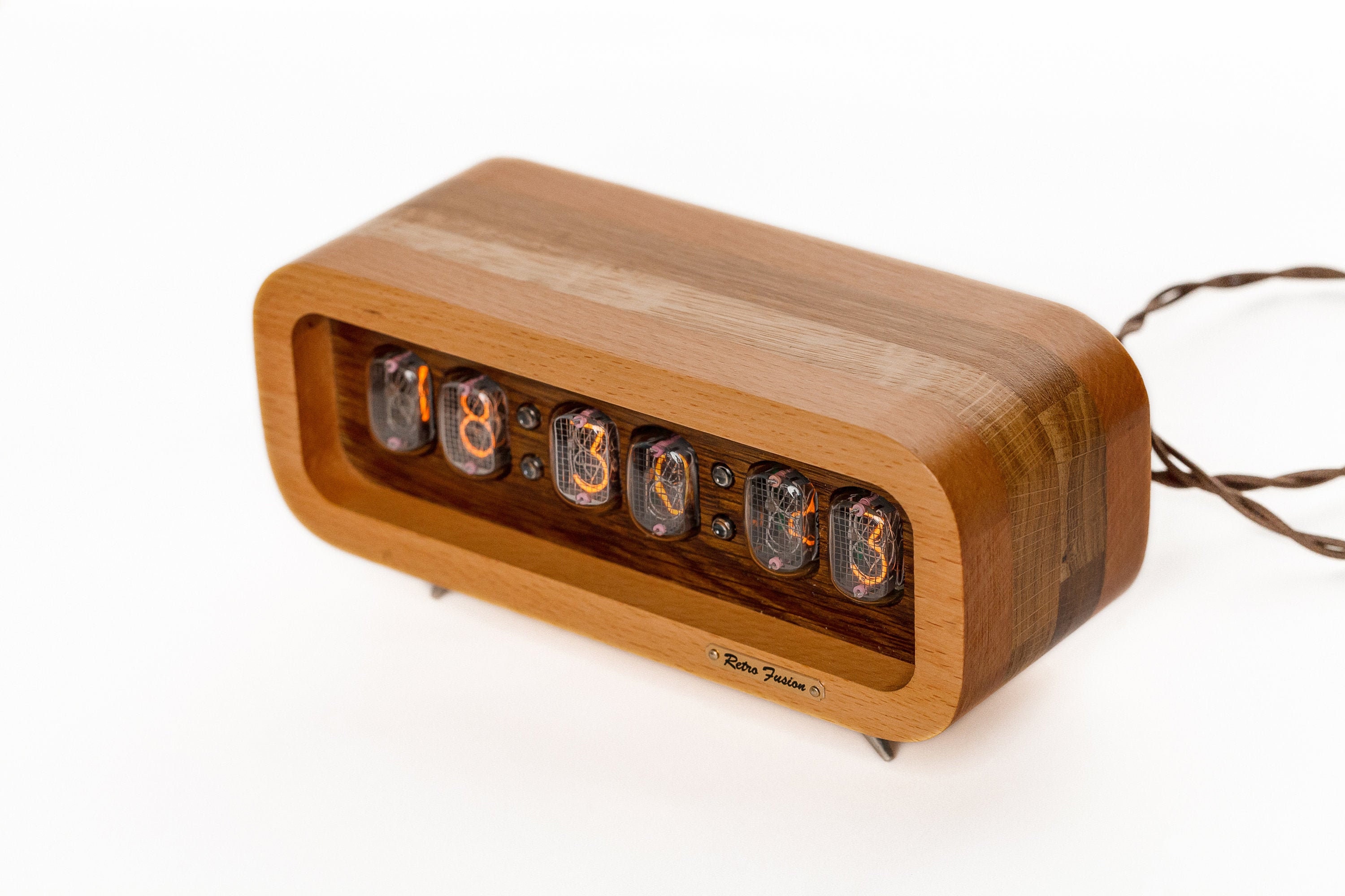 Nixie tube alarm clock. Exclusive gift. Clock on neon Etsy