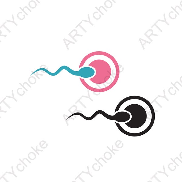 Fertility treatment. Files prepared for Cricut. SVG Clip Art. Digital file available for instant download (eps, svg, pdf, dxf, png, jpeg)