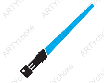 star wars lightsaber silhouette