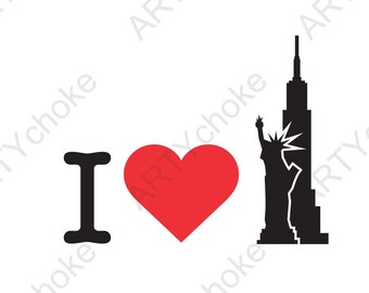 Free Free 90 I Love Ny Svg SVG PNG EPS DXF File