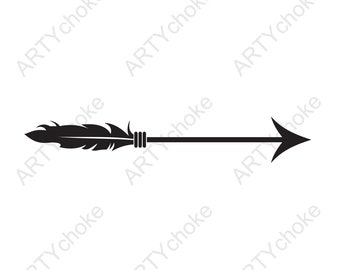Download Feather Arrow Svg Etsy