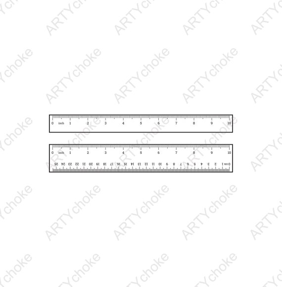 Ruler. Files prepared for Cricut. SVG Clip Art. Digital file available for  instant download (eps, svg, pdf, dxf, png, jpeg)