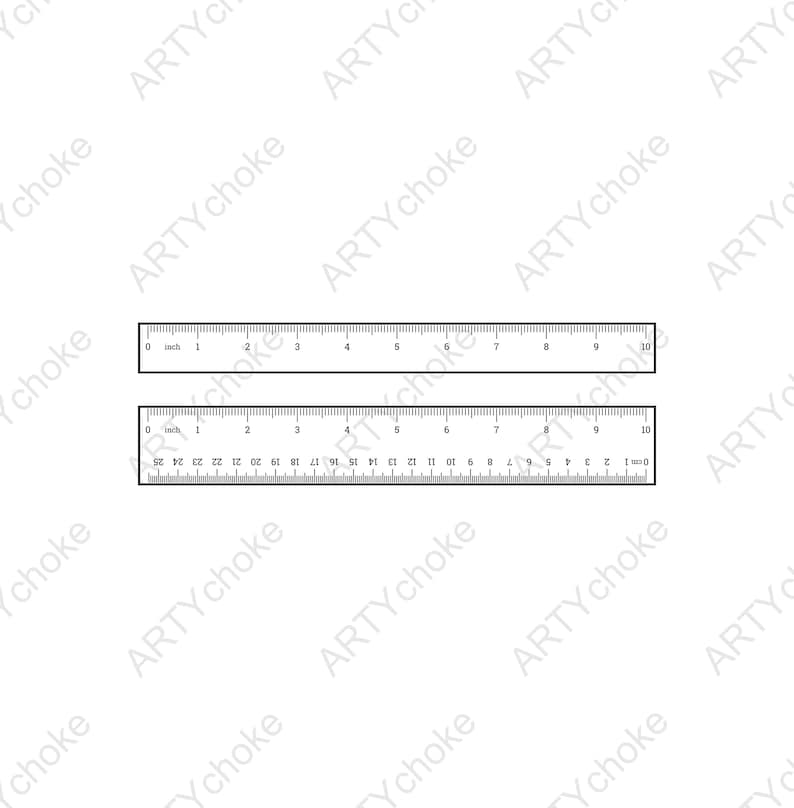 Ruler. Files Prepared for Cricut. SVG Clip Art. Digital File Available ...