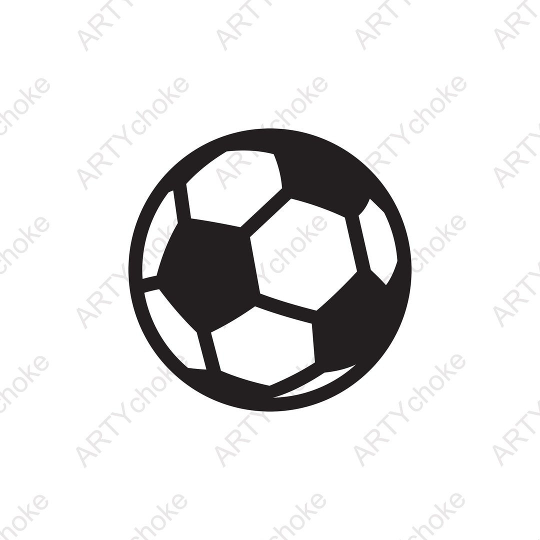 Football Ball. Files Prepared for Cricut. SVG Clip Art. Digital File ...