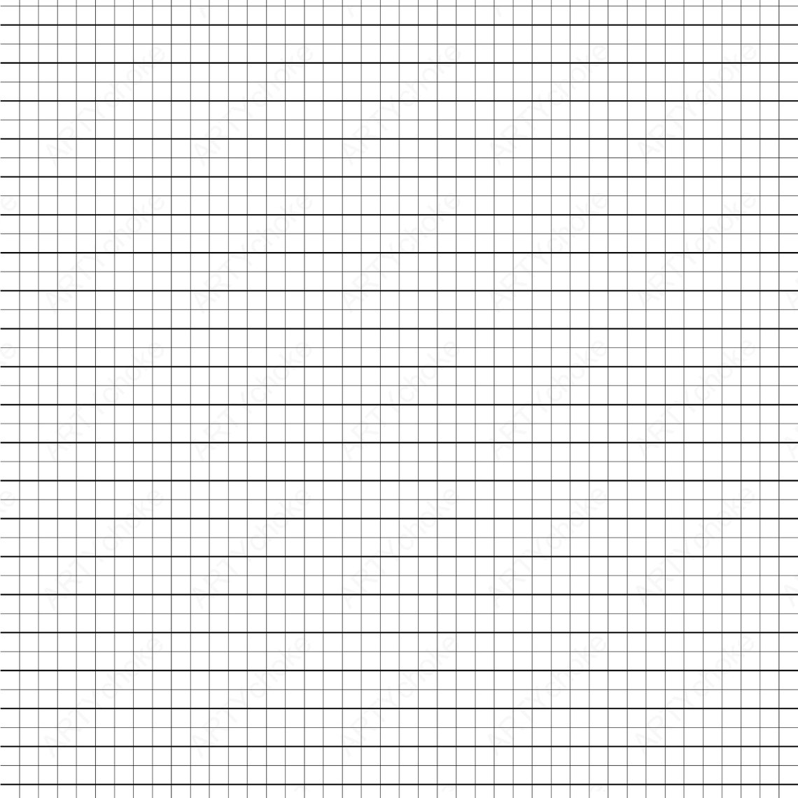 Graph Paper. Squares. A4. Lines. Digital File Available for Etsy