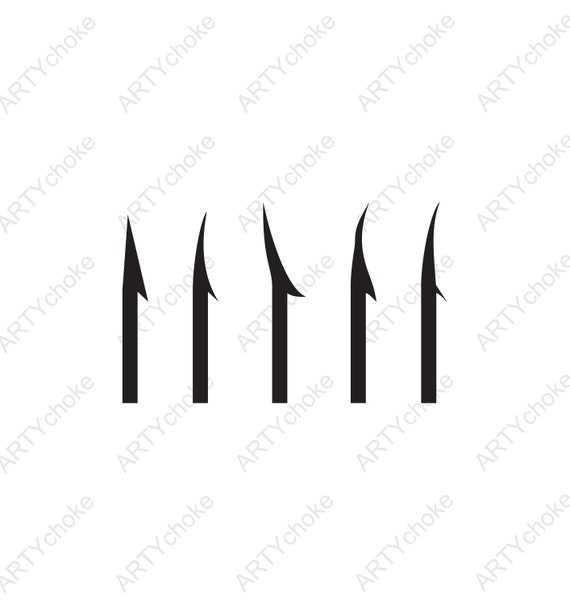 Fishing Hooks. Set. Files Prepared for Cricut. SVG Clip Art. Digital File  Available for Instant Download eps, Svg, Pdf, Dxf, Png, Jpeg -   Australia