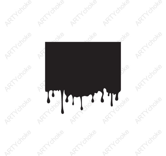 Dripping Background. Files Prepared for Cricut. SVG Clip Art. - Etsy