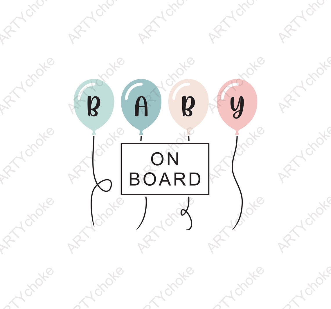 Free Free 196 Cricut Baby On Board Svg SVG PNG EPS DXF File