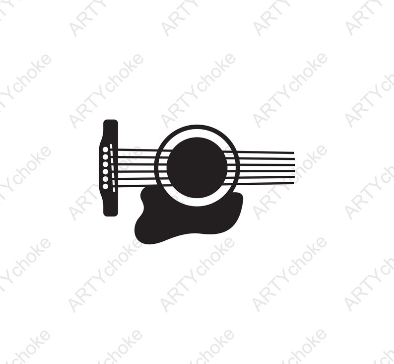 Guitar Detail. Strings. Files Prepared for Cricut. SVG Clip - Etsy