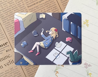 Manga Girl Room Decor Print