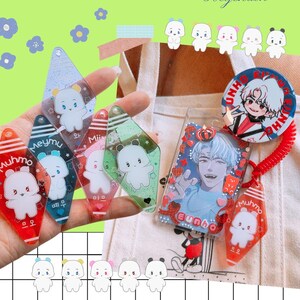 PLAVE Fanart MMMM Glitter Acrylic Keychain - Etsy