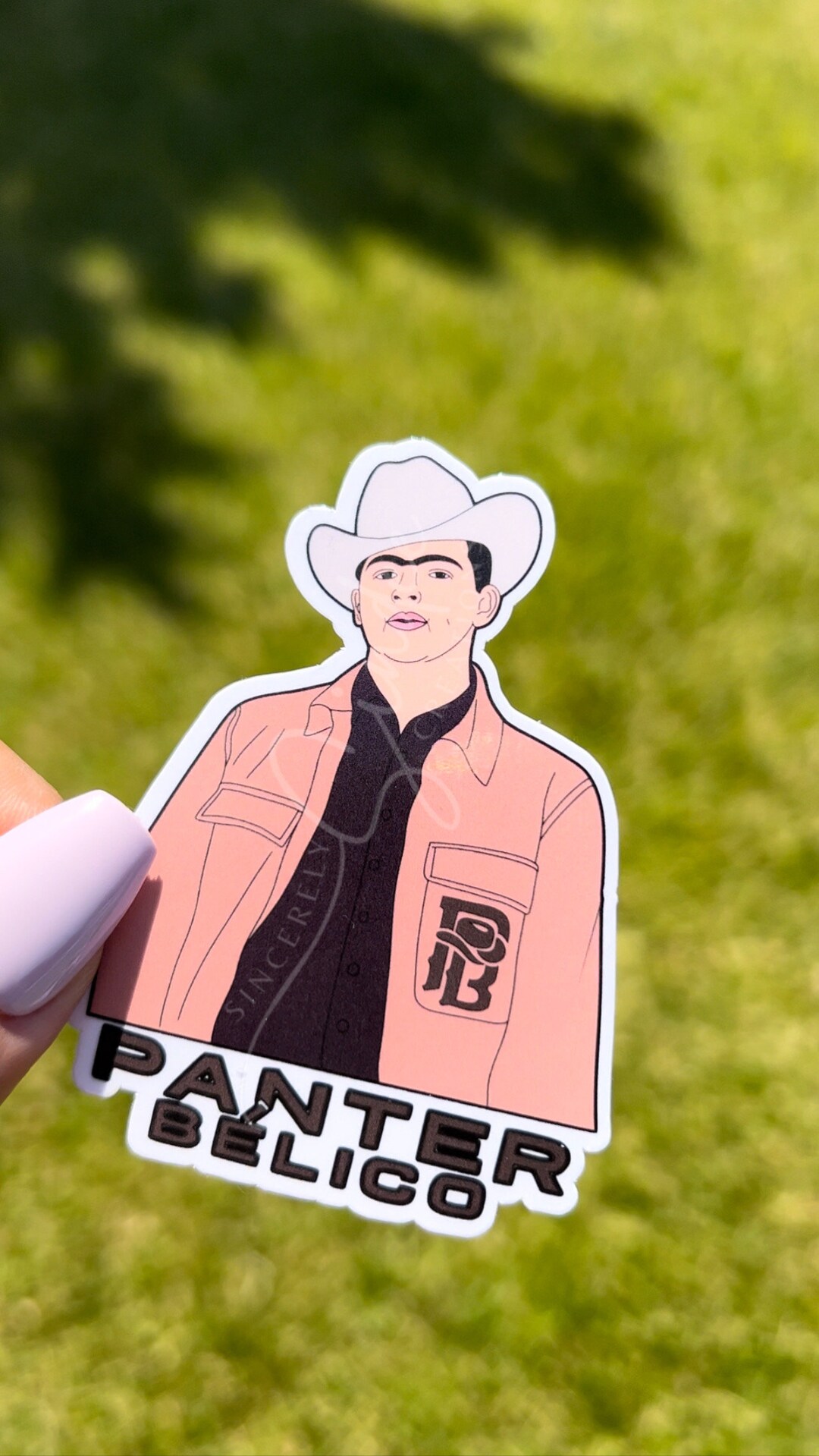 Panter Belico Water Resistant Vinyl Sticker Etsy