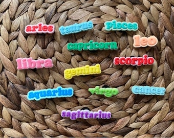 Horoscope Shoe Charm ** fast shipping**