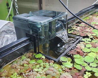 Deluxe Floating Plant Barrier Corral - Self Leveling + Free Mystery Plant!