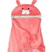 Kay reviewed Zoocchini - Kids Large Wearable Hooded Blanket - Pink Bunny - Age 3+