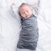 Miranda reviewed Juddlies - Organic Graphite Raglan Nightgown Unisex with Fold-over Hands