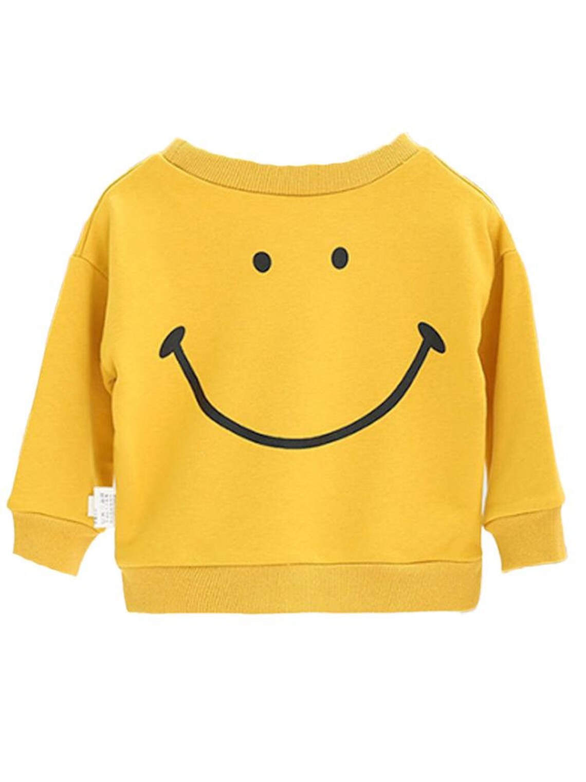 yellow smiley face jumper