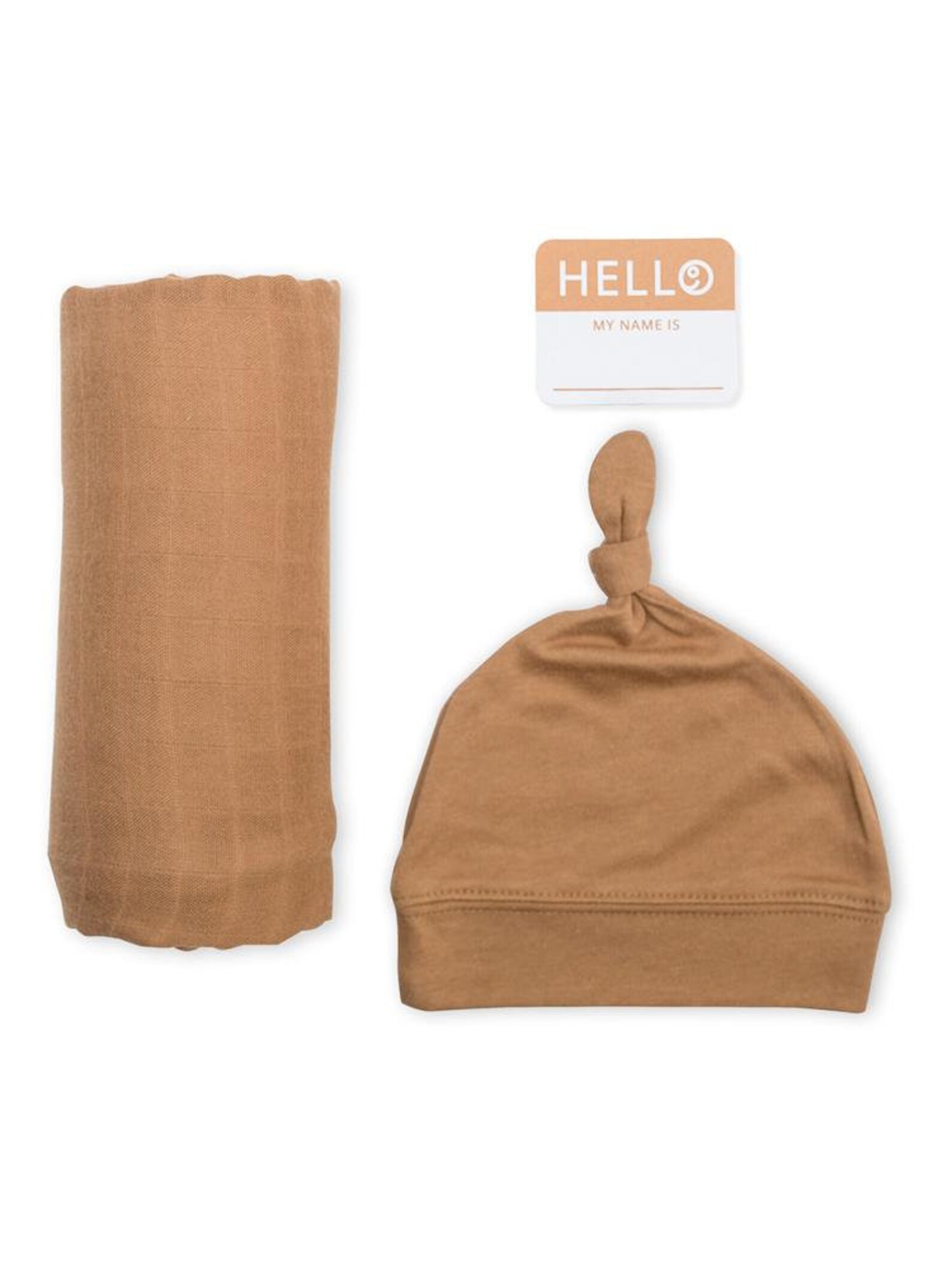 Lulujo Baby Hat Swaddle Blanket Name Announcement Set Etsy