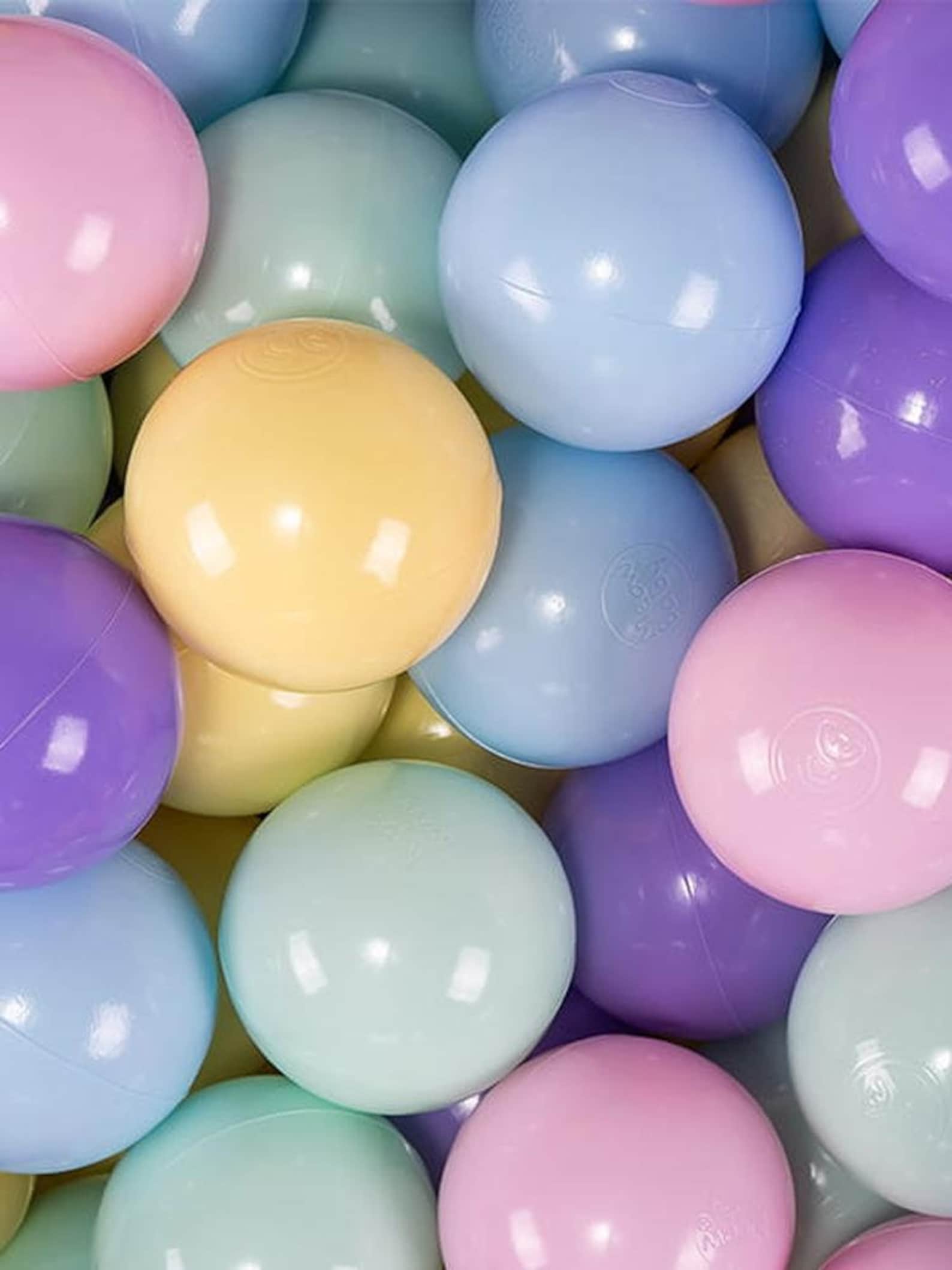 MeowBaby Rainbow Luxury Round Ball Pit Set with 250 Balls Etsy
