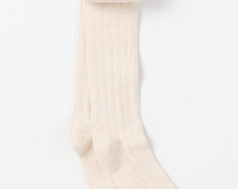 girls cream tights