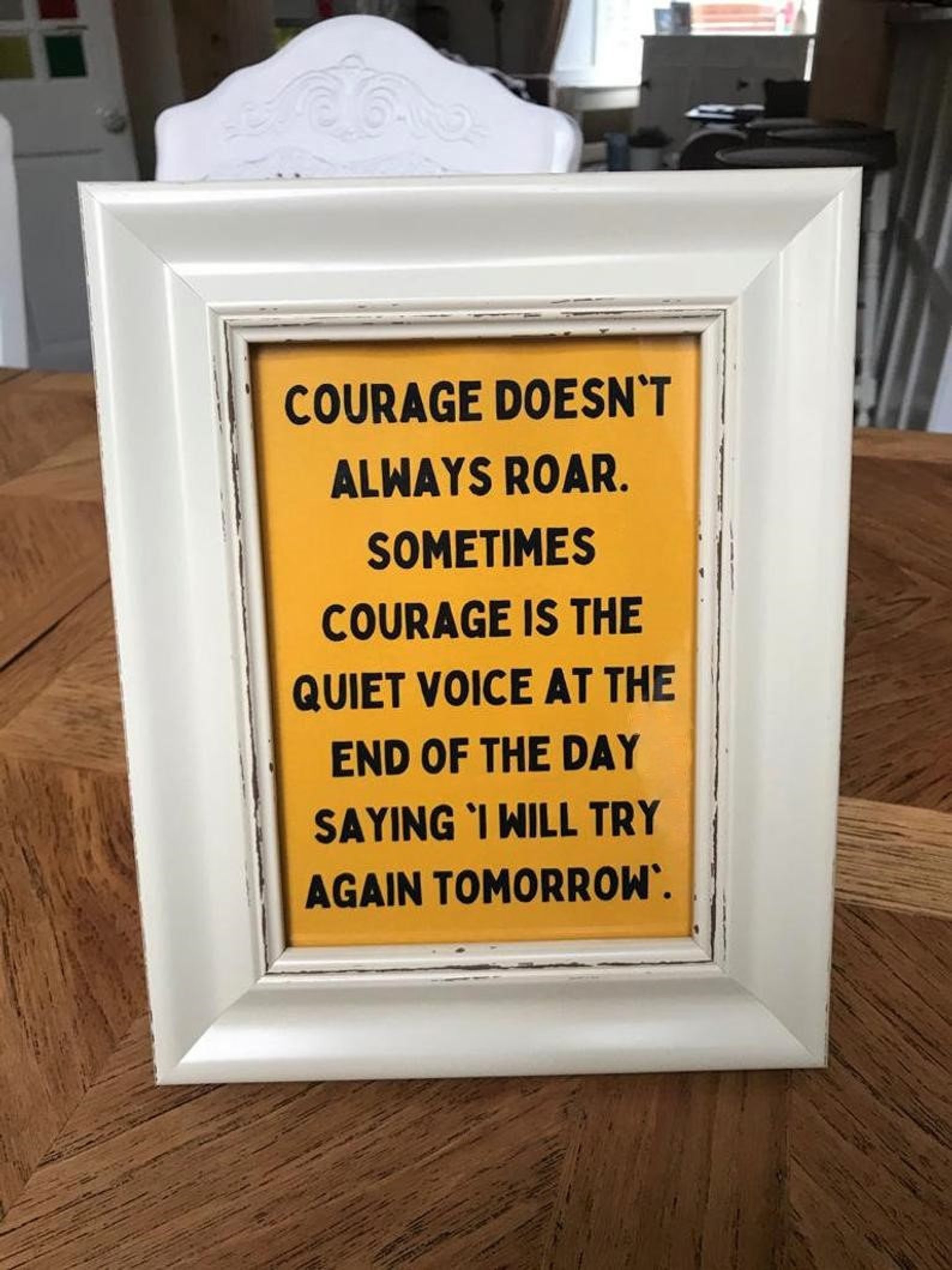 Courage Doesn't Always Roar Quote Print Courage Quotes - Etsy