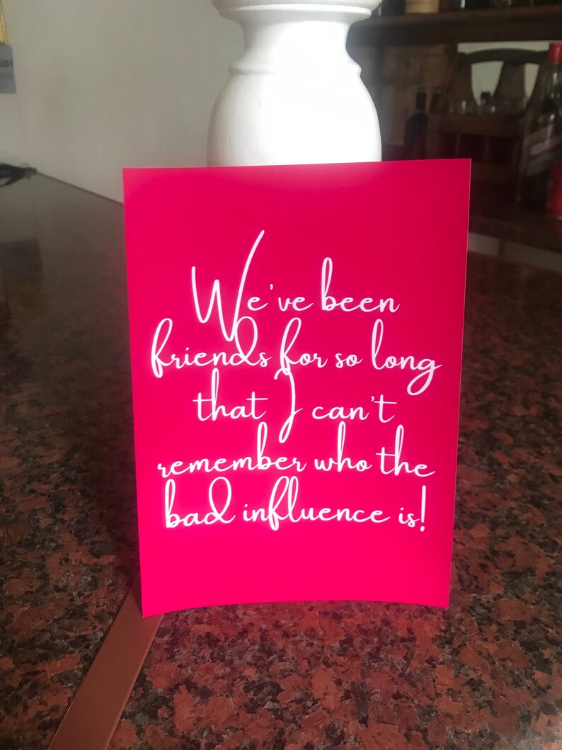 We've Been Friends for so Long That I Can't Remember Etsy