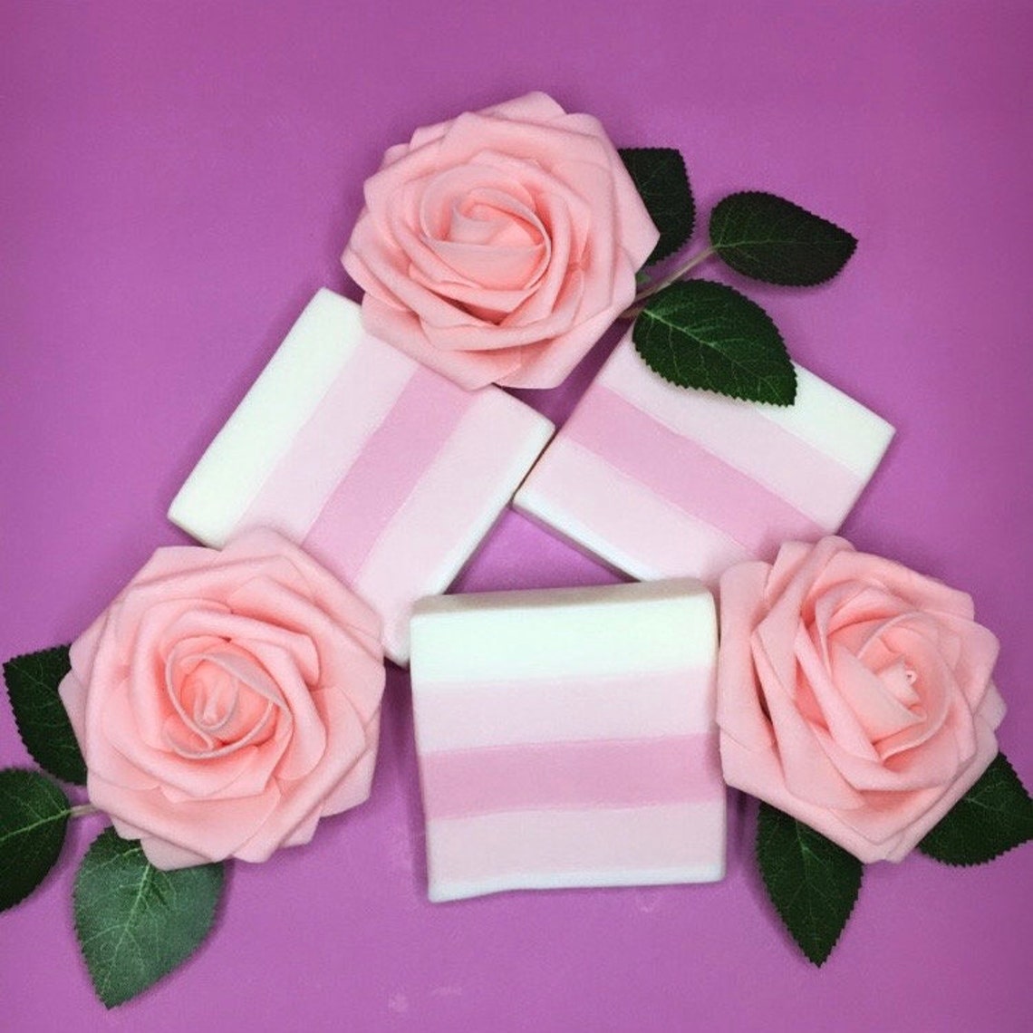 Handmade Vegan Soap Bar So Berry Sweet 110g Strawberry Etsy