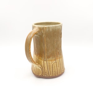 Susie Yellow Tree Bark Tankard, Stein | 27 oz.