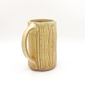 Susie Yellow Tree Bark Tankard, Stein | 30 oz.