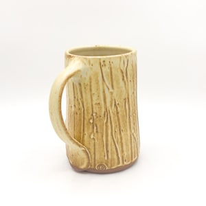 Susie Yellow Tree Bark Tankard, Stein | 30 oz.