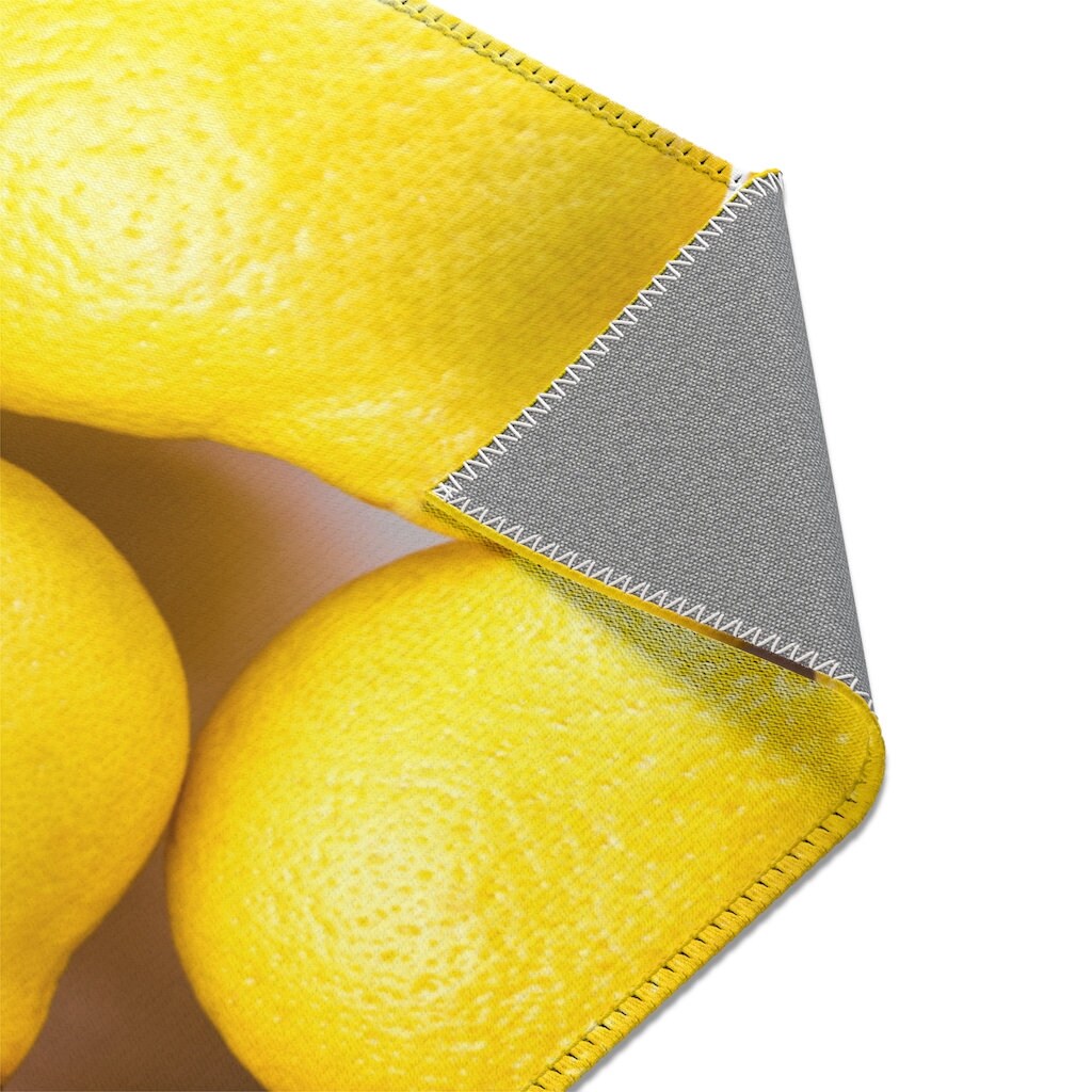 Lemon Floor mat Fun Kitchen Floor Mat Kitchen Rug Etsy