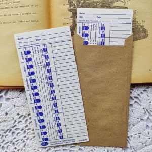 Lot de 6 cartes de visite embellissements pour journal indésirable Papier éphémères Fournitures pour scrapbooking Briser des morceaux Fournitures pour travaux créatifs en papier Techniques mixtes