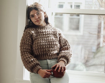 Latte Sweater CROCHET PATTERN