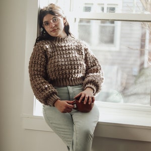 Latte Sweater CROCHET PATTERN
