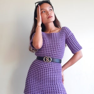 Telluride Sweater Dress CROCHET PATTERN image 8