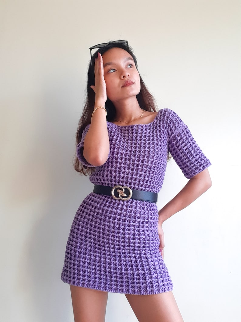 Telluride Sweater Dress CROCHET PATTERN image 8