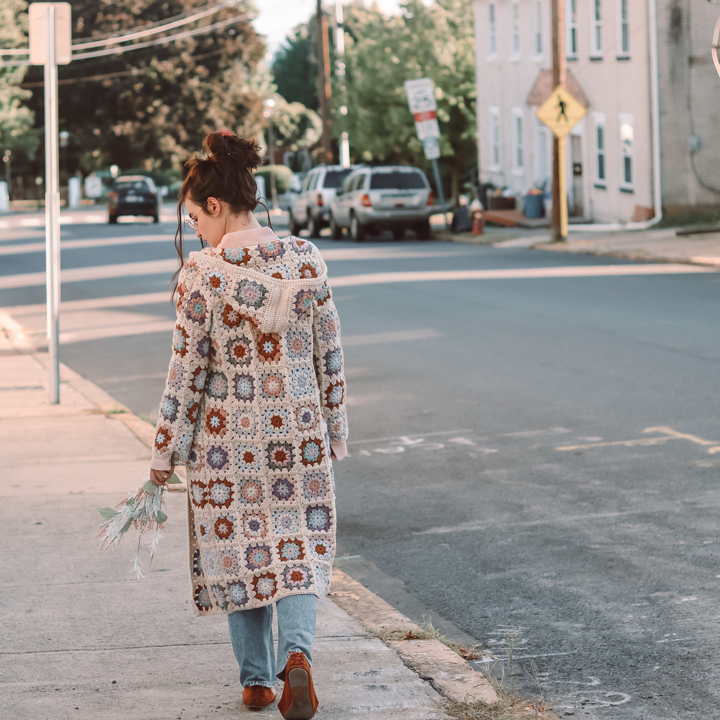 Lavender shop duster cardigan