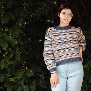 Misty Mountain Sweater CROCHET PATTERN